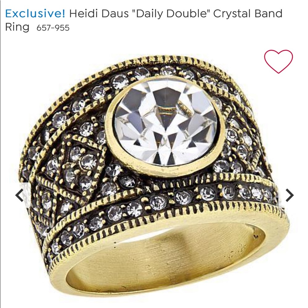 Heidi Daus ring size 8